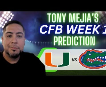 Miami Hurricanes vs Florida Gators Prediction and Picks | 2024 College Football Picks Week 1