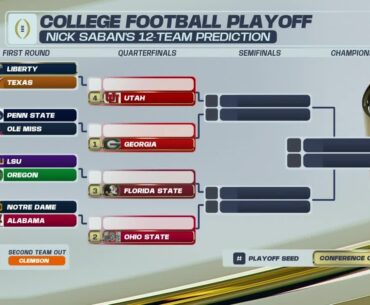 College GameDay’s 12-team CFP predictions 🏈🍿