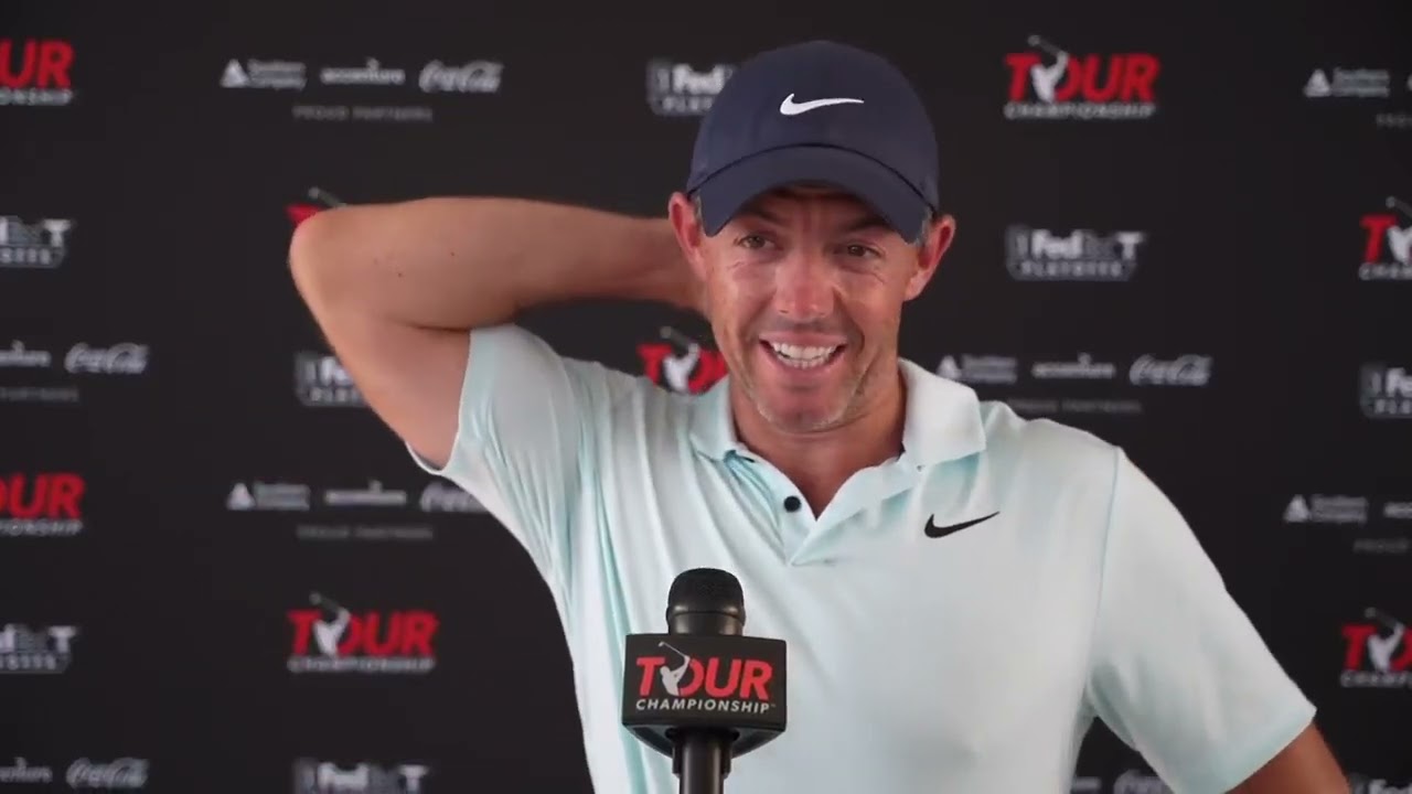 Rory McIlroy Thursday Flash Interview 2024 Tour Championship © PGA Tour