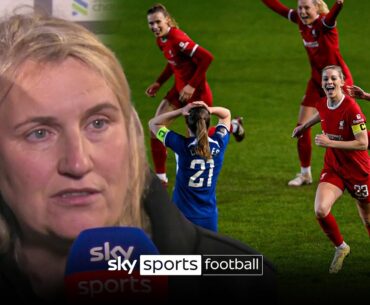 "I don't think the title will be heading to us this year" 👀 | Emma Hayes reacts to Chelsea's defeat