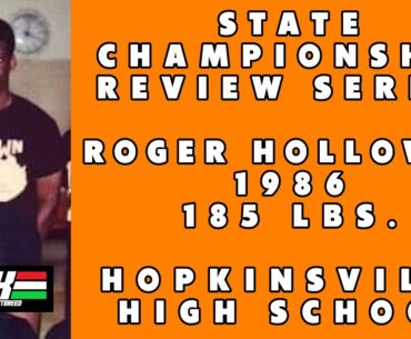 State Wrestling Championship match review w/ Roger Holloway (Hopkinsville; 1986 185 lbs.)