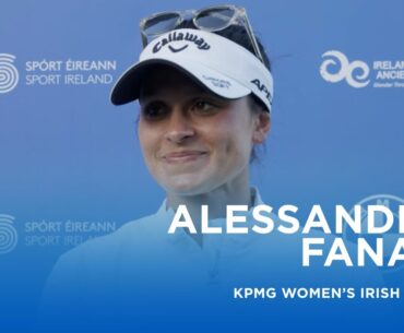 Alessandra Fanali fires a second round 69 (-4) | KPMG Women's Irish Open