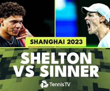 Jannik Sinner vs Ben Shelton THRILLER 😮‍💨 | Shanghai 2023 Extended Highlights