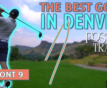 THE BEST COURSE IN DENVER | Course Vlog at Fossil Trace | SHOT TRACERS