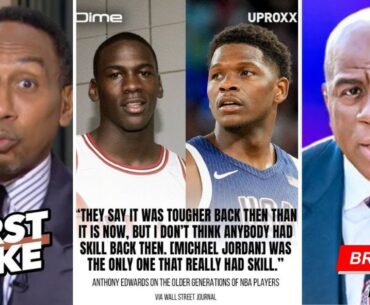 "This younger generation is VERY DISRESPECTFUL" - Stephen A. fires back at Edwards comments on MJ