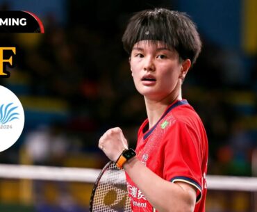 LIVE. WANG Zhi Yi (CHN) VS (KOR) SIM Yu Jin |SEMI FINAL |WS |KOREA OPEN 2024 |LIVE COMENTARY