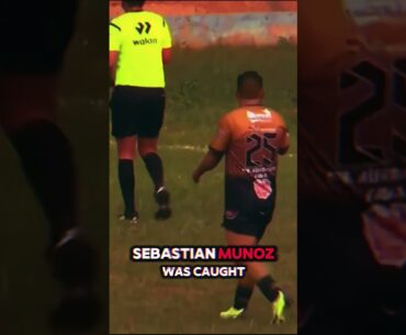 Footballer Sent Off for Taking an Unbelievable Pitch Break! #funnyvideo #funnyfootballmoments