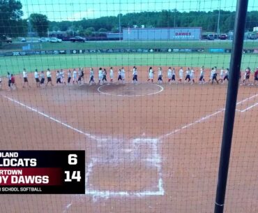 SOFTBALL: Cedartown Lady Dawgs at Southeast Whitfield Raiders