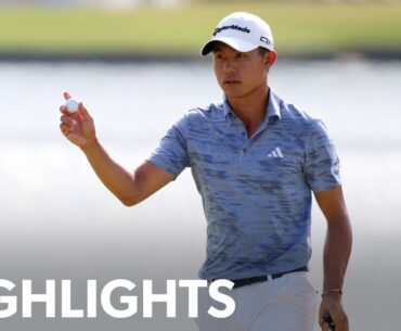 Collin Morikawa shoots 4-under 67 | Round 3 | TOUR Championship