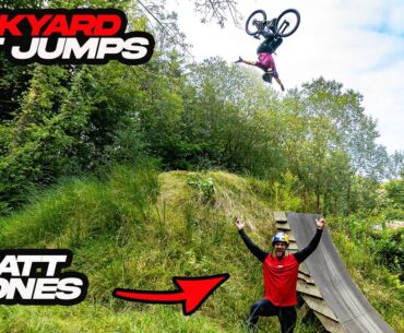 Can Matt Jones Conquer my Back Garden Dirt Jump Challenges?!