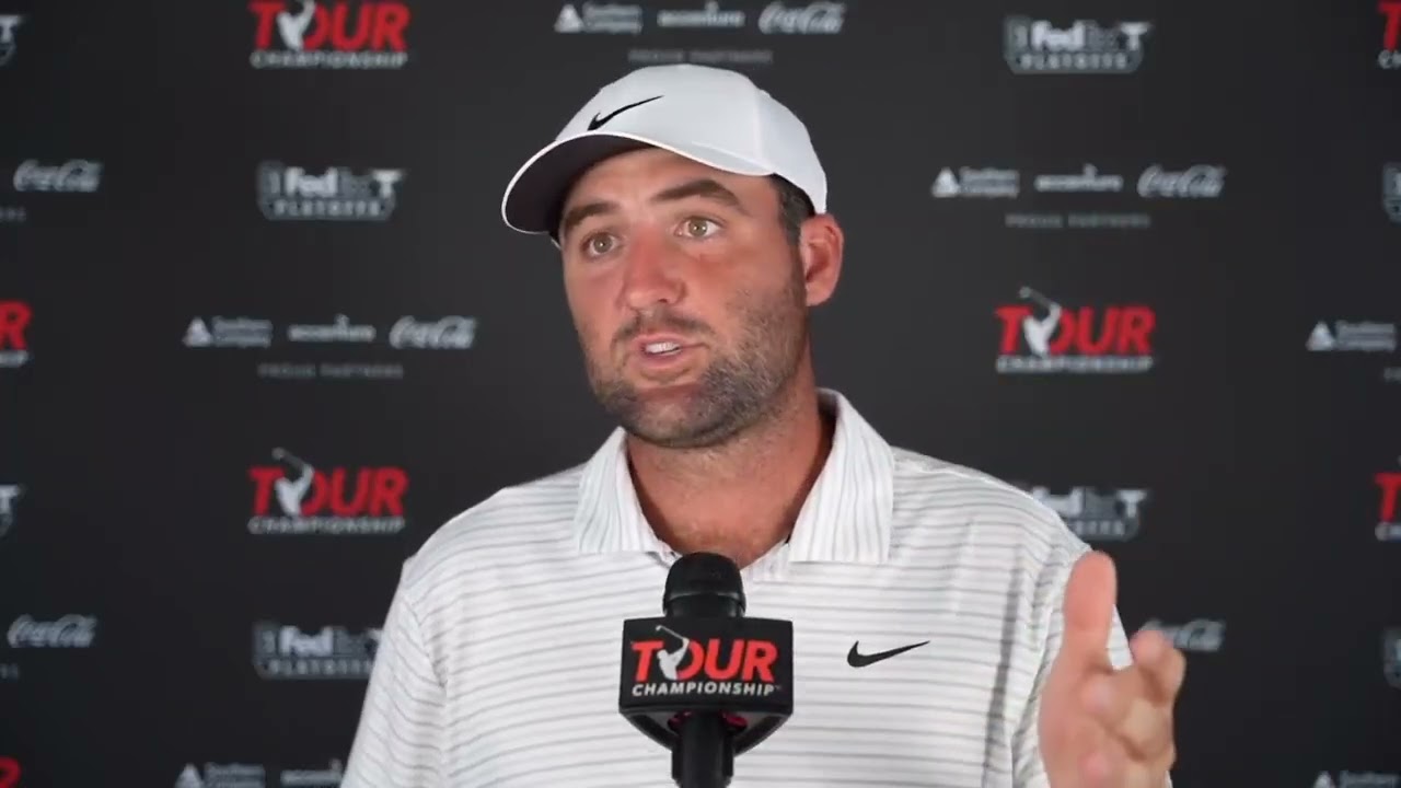 Scottie Scheffler Saturday Flash Interview 2024 Tour Championship © PGA