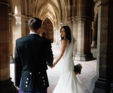 Glasgow University & Killermont Golf Club | Wedding Teaser | Claire + Greg