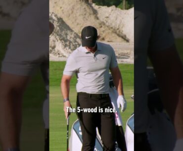 "Oh, these are nice." Rory McIlroy Tests a 5-Wood | TaylorMade Golf