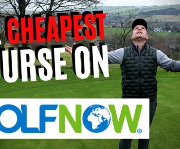 We Play The CHEAPEST GOLF COURSE on GOLFNOW!