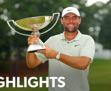 Scottie Scheffler captures FedExCup title | Round 4 | TOUR Championship | 2024