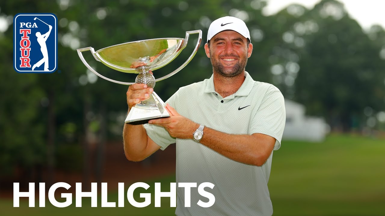 Scottie Scheffler captures FedExCup title Round 4 TOUR Championship