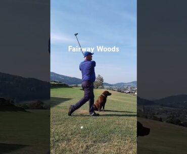 How to Hit Fairway Woods From Tee & Grass! #shorts