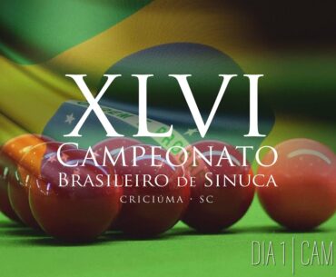 1º dia do Campeonato Brasileiro de Sinuca 2024 - Criciúma-SC