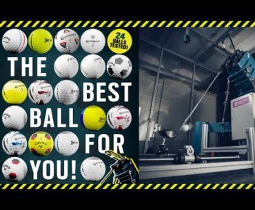 ROBOT GOLF BALLS TEST | Find the best 2024 model for your game!