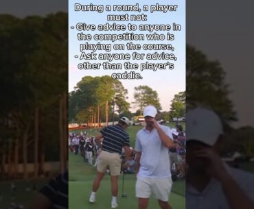 Player Giving Advice to Other Player About to Start Round - Golf Rules Explained