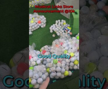 Our Insane 5,000+ Golf Ball Collection! Shop @ 10k Subs!