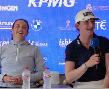 Lauren Walsh and Aideen Walsh | Press Conference | KPMG Women's Irish Open