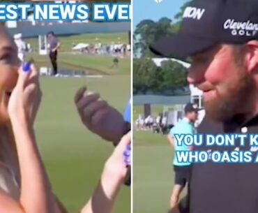 Shane Lowry lost for words as reporter 'ruins interview' with honest comment