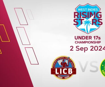 🔴 LIVE Leewards Islands v Guyana | CWI Men’s Under 17 | 50 Over Championships 2024