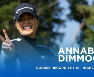 Annabel Dimmock | Third Round Highlights | Course record 65 (-8) | KPMG Women's Irish Open