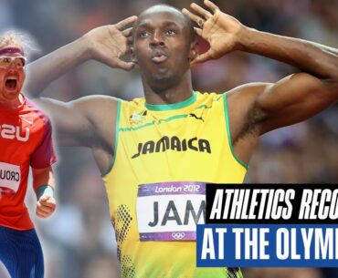 🤩 Legendary Performances 🔥 EVERY Athletics Men's Olympic Record!