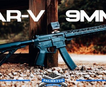 The 9mm AR | PSA AR-V Rifle