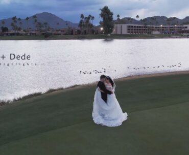 Steven + Dede's Wedding 4K UHD Highlights at McCormick Ranch Golf Club Phoenix Arizona