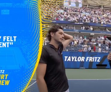 Nick Kyrgios Interviews Taylor Fritz | On-Court Interview | 2024 US Open Quarterfinal