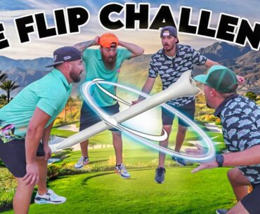 Tee Flip Golf Challenge!!