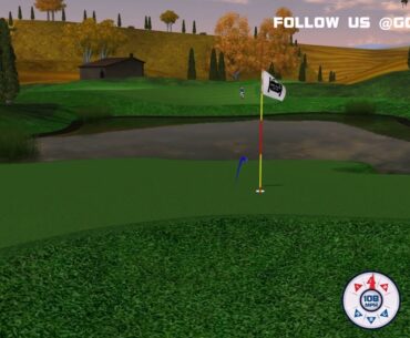 Golden Tee Great Shot on Bella Toscana!