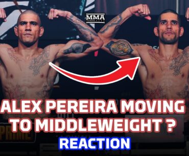 Alex Pereira MOVING BACK To Middleweight? | LIVE Reaction + Q&A | MMA Fighting