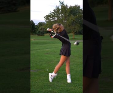 Sara Winter #golf #golfswing #golfgirl #shorts