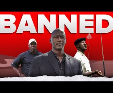 Michael Jordan BANNED From Golf Course 🚫 | #shorts