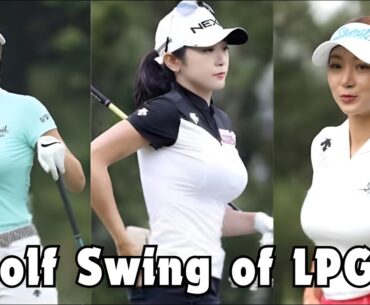 Golf Swing of LPGA Players – Perfect Technique & Powerful Drives! @secretgolftour