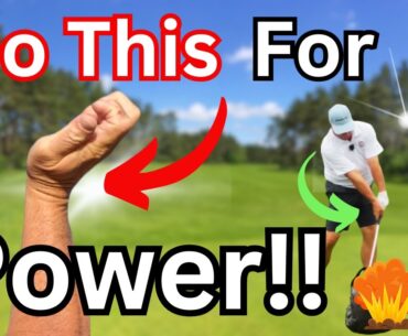 Golf | Keep Right Wrist Bent | Create More Power