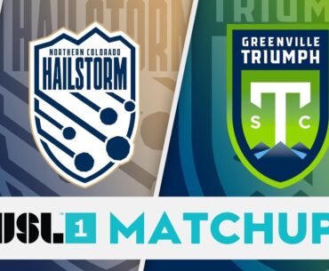 Northern Colorado Hailstorm FC vs Greenville Triumph SC: August 25, 2024