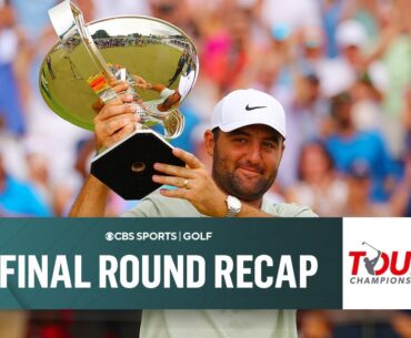 Scottie Scheffler caps off HISTORIC season with Tour Championship win