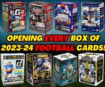 *MIND BLOWING PULLS!!🔥🤯 OPENING EVERY BOX OF FOOTBALL CARDS FROM THE 2023 DRAFT CLASS!🏈