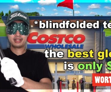 kirkland vs titleist blindfolded first impression | 2024 golf glove review