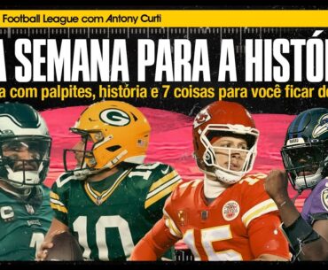 🏈 NFL, Semana 1: Prévia com 🦓 PALPITES & 7 COISAS para ficar de OLHO