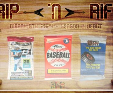 2023 Panini Donruss NFL Cards 🏈 + 2023 Topps Heritage Baseball Cards ⚾ | Rip ‘N Riff