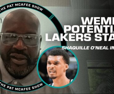 Shaq doubts Wembanyama’s potential + Calls Lakers the ‘LeBron Show’ | The Pat McAfee Show