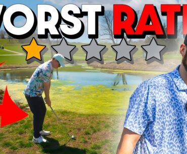 We played the WORST golf course in Kansas!