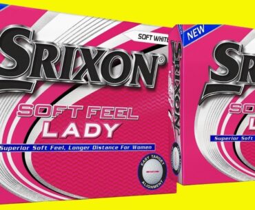 SOFT FEEL LADY GOLF BALLS | BEST FOR SLOWER SWING SPEEDS | 2022- SRIXON GOLF BALLS