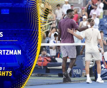 Gael Monfils vs. Diego Schwartzman Highlights | 2024 US Open Round 1